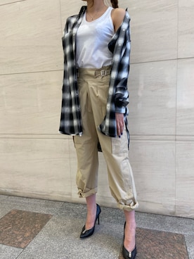 m✳︎さん（レディース・169cm）の春コーディネート