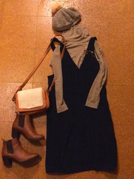 みっすんさん(レディース・158cm)の冬コーディネート