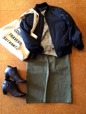 みっすんさん（レディース・158cm）の冬コーディネート