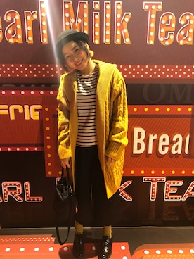 「PULL&BEAR（プルアンドベア）のアイテム（ローファー）」を使った、Woof💤さん（レディース・151cm）の冬コーディネート