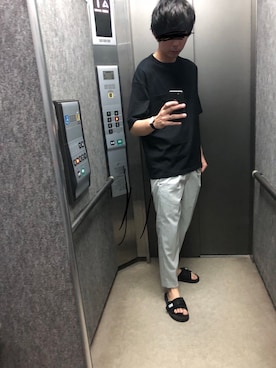 「リドム」｜「アイテム（財布/小物）」を使った、ショウさん（メンズ・181cm）の夏コーディネート