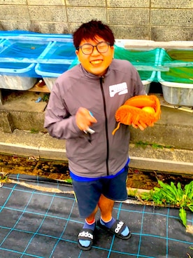 「PUMA（プーマ）のアイテム（ブルゾン）」を使った、すっきゅんさん（メンズ・170cm）の冬コーディネート