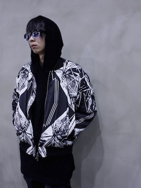 「PARADOX（パラドックス）のアイテム（ジャケット/アウター）」を使った、YOU-I / HFRACTALさん（メンズ・170cm）の秋コーディネート