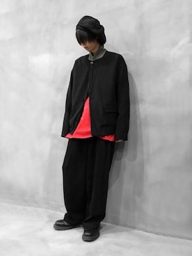 「PARADOX（パラドックス）のアイテム（ジャケット/アウター）」を使った、YOU-I / HFRACTALさん（メンズ・170cm）の秋コーディネート