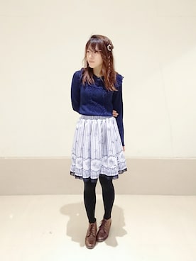 airuruさんの（axes femme | アクシーズファム）を使ったコーディネート