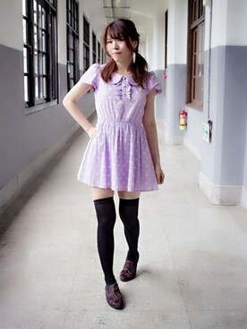 「TAIPEI」｜「アイテム（ブーティ）」を使った、airuruさん（レディース・167cm）の春コーディネート