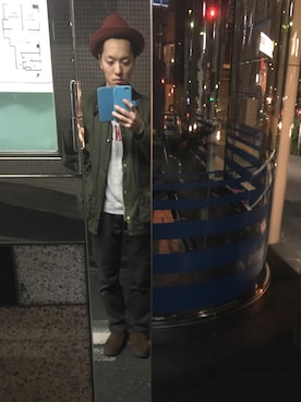 フローディングさん（メンズ・165cm）の冬コーディネート