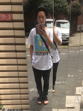 フローディングさん（メンズ・165cm）の夏コーディネート