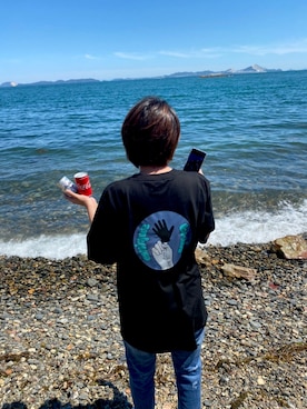 「FLOVE（フローブ）のアイテム」を使った、あーりーさん（レディース・158cm）の夏コーディネート