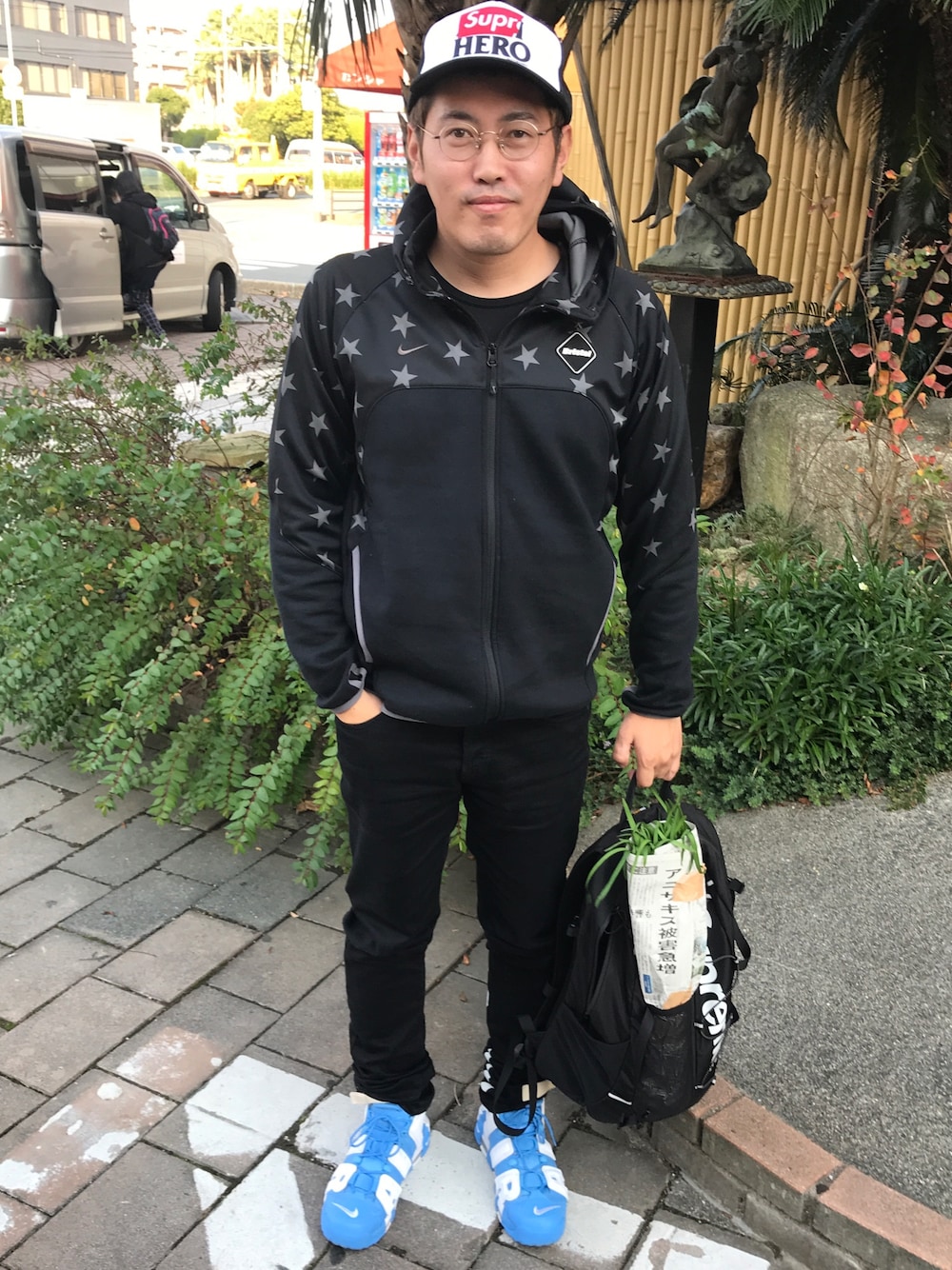 キャップを使った「SUPREME ANTIHERO」の人気ファッション 