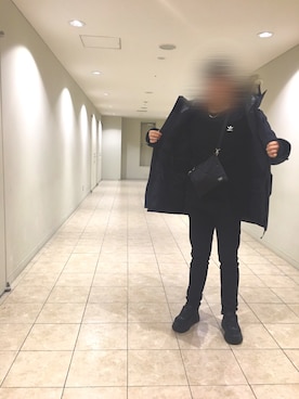 「ポーター」｜「アイテム（ジャケット/アウター）」を使った、otsuzinさん（メンズ・182cm）の冬コーディネート