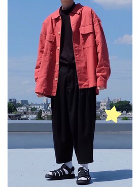 うらら。さん（メンズ・172cm）の春コーディネート