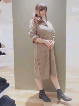 .*・゚risa.゚・*.さん(レディース・160cm)の冬コーディネート