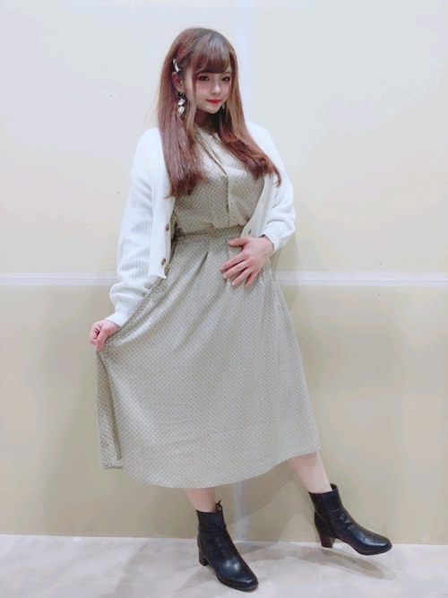 ﾟrisa ﾟ Green Parks Green Parksのワンピースを使ったコーディネート Wear