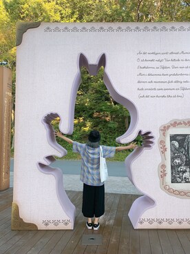 「MONKI（モンキ）のアイテム（Tシャツ/カットソー）」を使った、aoiiiimangoさん（レディース・169cm）の秋コーディネート