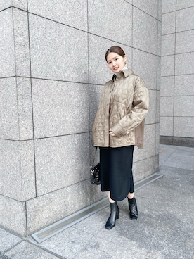 「WRAPINKNOT（ラッピンノット）のアイテム」を使った、ebiyuki0830さん（レディース・164cm）の冬コーディネート