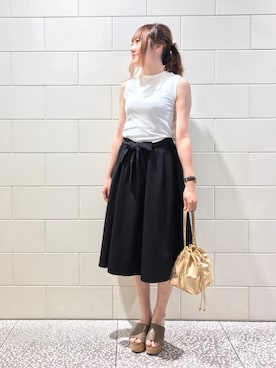 「アイテム（腕時計）」を使った、なっちゃんさん（レディース・162cm・20代）の夏コーディネート