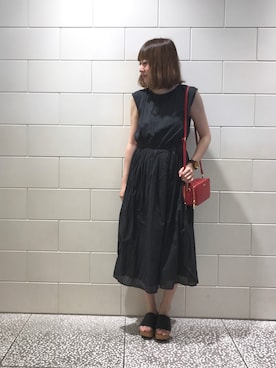 「URBAN RESEARCH」｜なっちゃんさん（レディース・162cm）の夏コーディネート