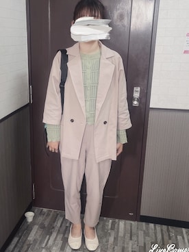 𝐬𝐮m̆̈𝐞𝐫𝐞  𓏲𓎨さん（レディース・158cm）の春コーディネート