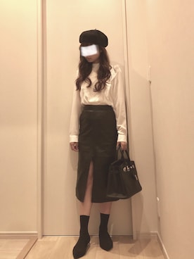 「バーキン」｜RCさん（レディース・156cm）の秋コーディネート