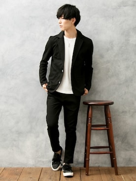 「TopIsm（トップイズム）のアイテム（ジャケット/アウター）」を使った、TopIsm-トップイズム-さん（メンズ・178cm）の春コーディネート