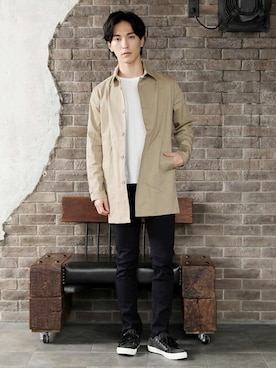 「TopIsm（トップイズム）のアイテム（パンツ）」を使った、TopIsm-トップイズム-さん（メンズ・178cm）の秋コーディネート