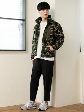 メンズのブルゾン リアルファー コーディネート Zozotown