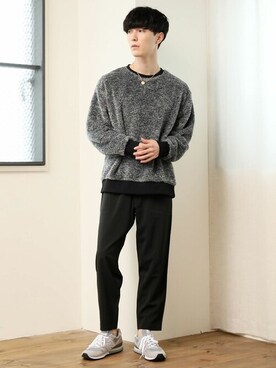 「TopIsm（トップイズム）のアイテム（パンツ）」を使った、TopIsm-トップイズム-さん（メンズ・178cm）の秋コーディネート