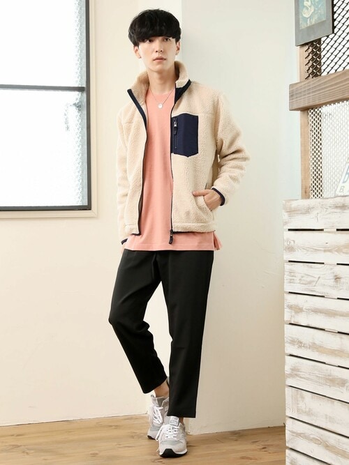 TopIsm（トップイズム） ブルゾン アウター シープボアフリース