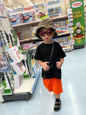 Gege & Yogurさん（キッズ・90cm）の秋コーディネート