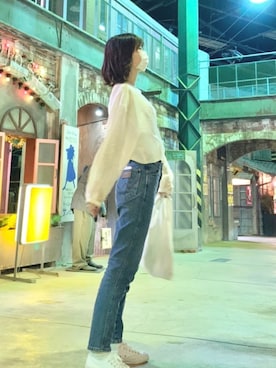 「mignon（ミニョン）のアイテム」を使った、さえみさん（レディース・165cm）の春コーディネート