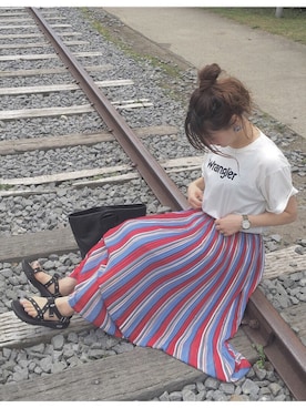 やまぐーさん（レディース・166cm）の夏コーディネート