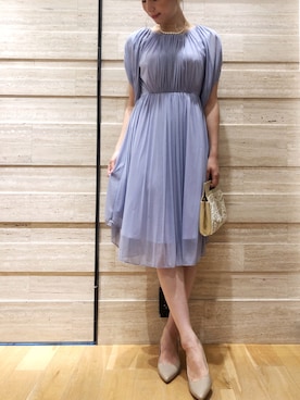 「ドレスアップ」｜「アイテム（その他）」を使った、やまぐーさん（レディース・166cm）の秋コーディネート