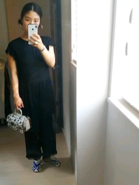 「COACH」｜「アイテム（オールインワン・サロペット）」を使った、aki0syuriさん（レディース・159cm）の夏コーディネート