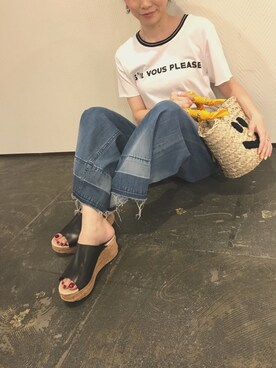 「B'2nd（ビーセカンド）のアイテム（アクセサリー）」を使った、shokoさん（レディース・159cm）の春コーディネート