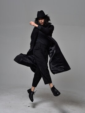 「initial（イニシャル）のアイテム（パンツ）」を使った、zhongjiang0207さん（メンズ・186cm）の春コーディネート