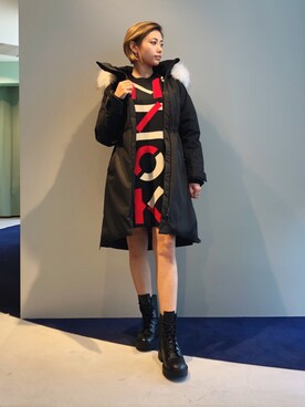 KENZO（ケンゾー）のブーツを使った人気ファッションコーディネート - WEAR
