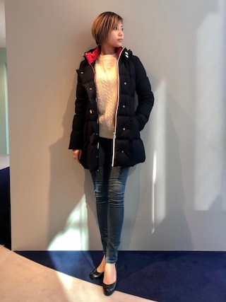 LOVELESS(ラブレス)の「ネイビー ミレーヌ ダウン(ダウンジャケット LOVELESS(ラブレス)の「ネイビー ミレーヌ ダウン(ダウンジャケット