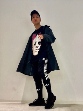 「ソックス」｜「アイテム（その他アウター）」を使った、Yuki Takedaさん（メンズ・170cm）の冬コーディネート