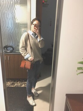 「HONEY（ハニー）のアイテム」を使った、cocobabeさん（レディース・155cm）の春コーディネート
