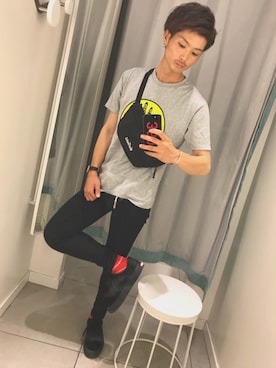 「Body Glove（ボディグローブ）のアイテム」を使った、RYOTAさん（メンズ・171cm）の夏コーディネート