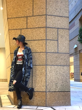 レディース ヒステリックグラマー LONDON NITE ジャカード デニム 
