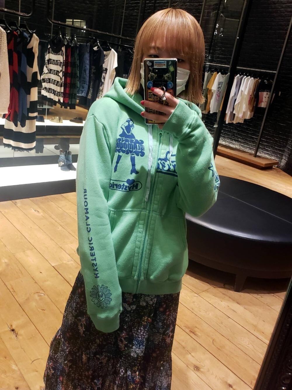 HYSTERIC GLAMOUR（ヒステリックグラマー）の「GHOST FLOWER総柄