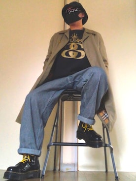 「Stan Ray（スタンレイ）のアイテム」を使った、jokerさん（メンズ・170cm）の冬コーディネート