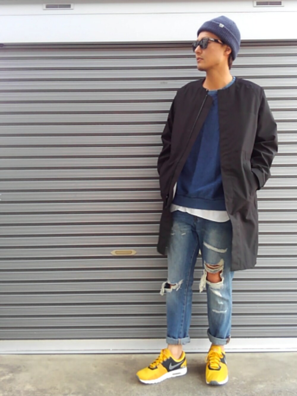 Saturdays NYC Marteen Coatノーカラーコート　L Saturdays NYC Marteen Coatノーカラーコート L人気 商品 通販