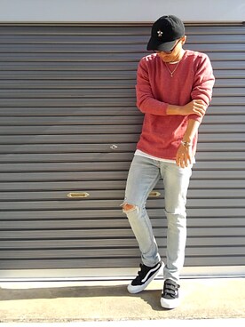 エポジンさん（メンズ・175cm）の春コーディネート