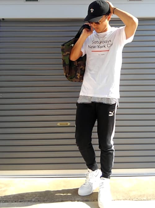 エポジン Saturdays Surf Nycのtシャツ カットソーを使ったコーディネート Wear