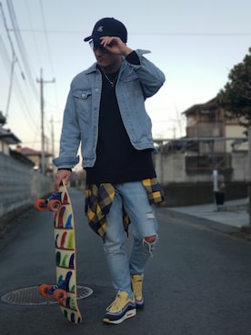 エポジンさん(メンズ・175cm)の冬コーディネート