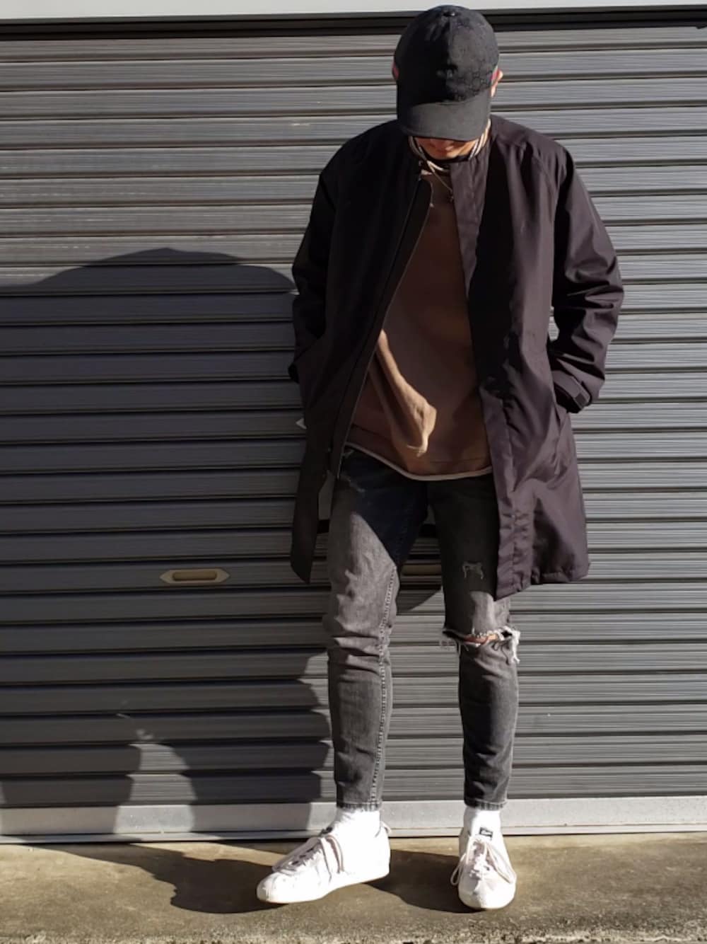 Saturdays NYC Marteen Coatノーカラーコート　L 20190309105922442_1000.jpg