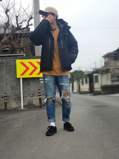 エポジン The North Faceのダウンジャケット コートを使ったコーディネート Wear